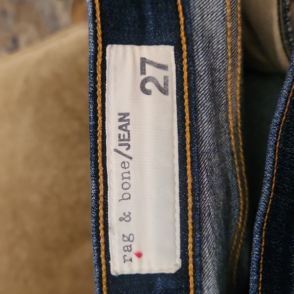 Rag & Bone Jeans color is Kensington Ankle Skinny Size 27 - Picture 7 of 8